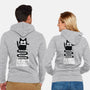 Fully Booked-unisex zip-up sweatshirt-Xentee