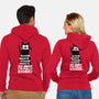 Fully Booked-unisex zip-up sweatshirt-Xentee