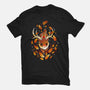 Magic Reindeer-womens basic tee-Vallina84