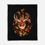 Magic Reindeer-none fleece blanket-Vallina84