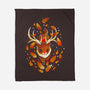 Magic Reindeer-none fleece blanket-Vallina84