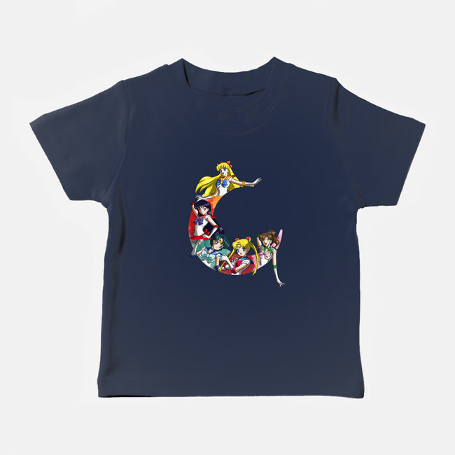 Sailors In Moon-baby basic tee-nickzzarto