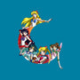 Sailors In Moon-none removable cover w insert throw pillow-nickzzarto