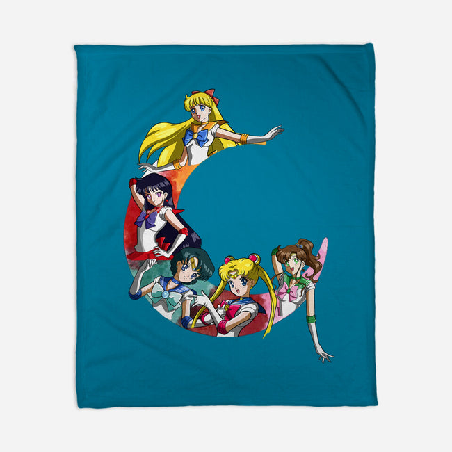 Sailors In Moon-none fleece blanket-nickzzarto