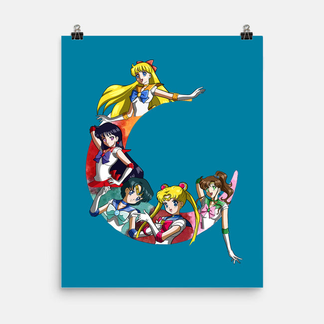 Sailors In Moon-none matte poster-nickzzarto