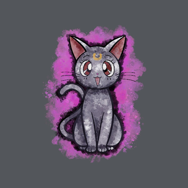 Luna Cat-none glossy sticker-nickzzarto