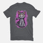 Luna Cat-womens basic tee-nickzzarto