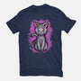 Luna Cat-womens basic tee-nickzzarto