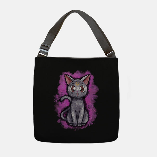 Luna Cat-none adjustable tote bag-nickzzarto