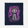 Luna Cat-none fleece blanket-nickzzarto