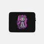Luna Cat-none zippered laptop sleeve-nickzzarto