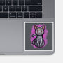 Luna Cat-none glossy sticker-nickzzarto