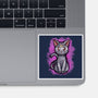 Luna Cat-none glossy sticker-nickzzarto