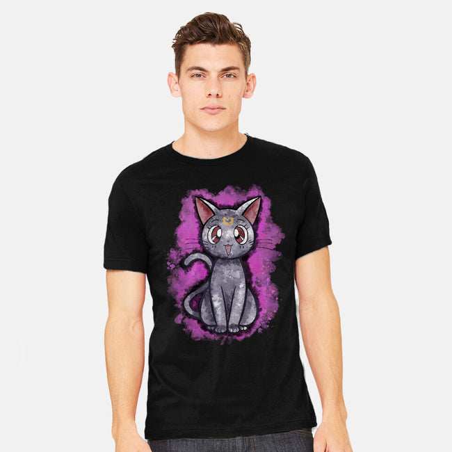 Luna Cat-mens heavyweight tee-nickzzarto