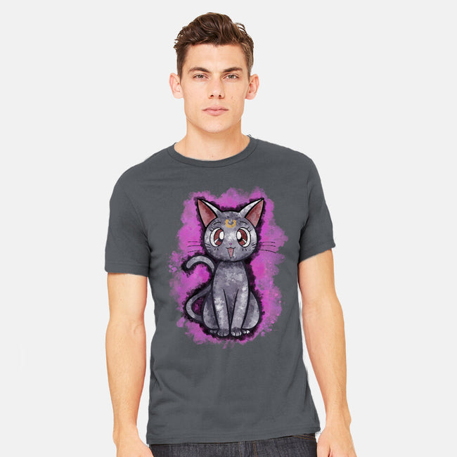 Luna Cat-mens heavyweight tee-nickzzarto