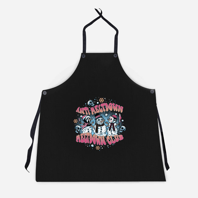 Meltdown Club-unisex kitchen apron-momma_gorilla