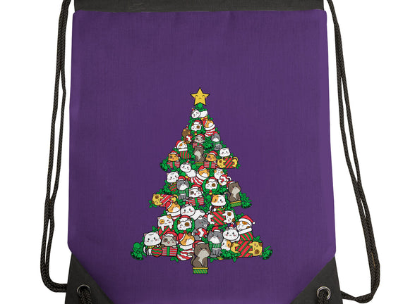 Cat Doodle Christmas Tree