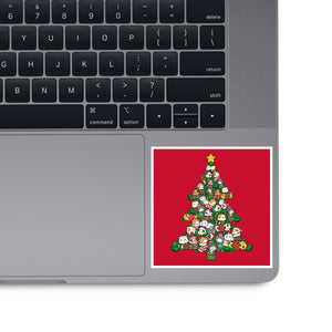 Cat Doodle Christmas Tree