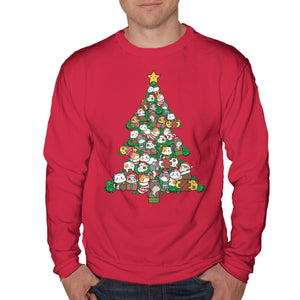 Cat Doodle Christmas Tree