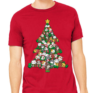 Cat Doodle Christmas Tree