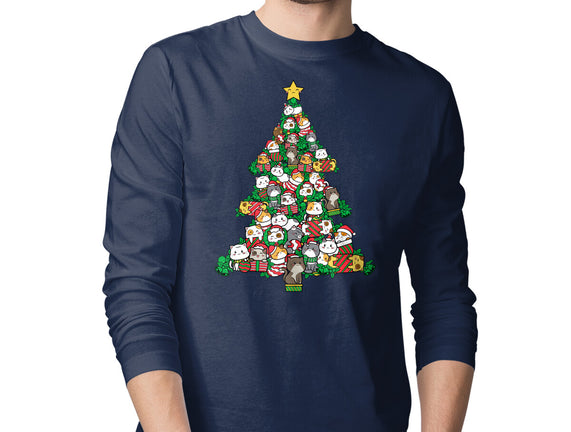 Cat Doodle Christmas Tree