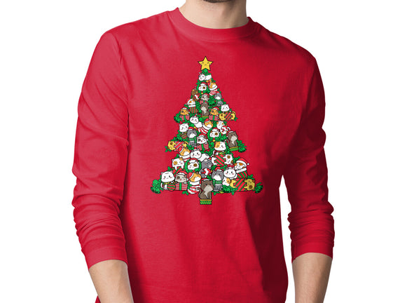 Cat Doodle Christmas Tree