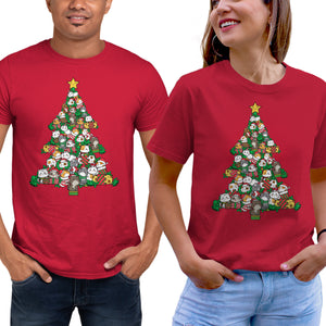 Cat Doodle Christmas Tree