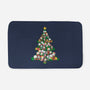 Cat Doodle Christmas Tree-none memory foam bath mat-bloomgrace28