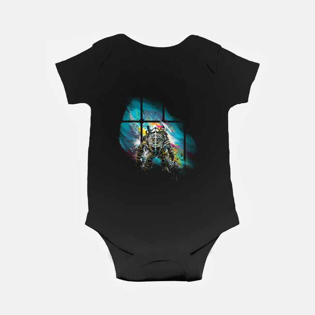 Bioshock Universe-baby basic onesie-kharmazero