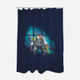 Bioshock Universe-none polyester shower curtain-kharmazero