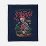 All I Want For Christmas Is Plants-none fleece blanket-eduely