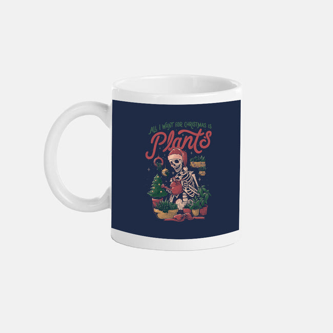 All I Want For Christmas Is Plants-none mug drinkware-eduely