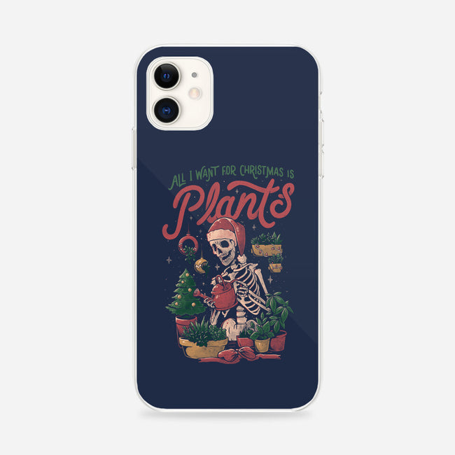 All I Want For Christmas Is Plants-iphone snap phone case-eduely