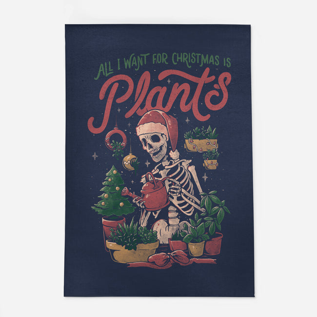 All I Want For Christmas Is Plants-none indoor rug-eduely