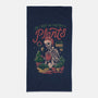All I Want For Christmas Is Plants-none beach towel-eduely