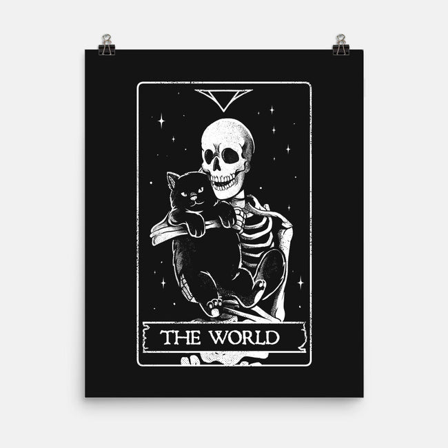 The World-none matte poster-eduely