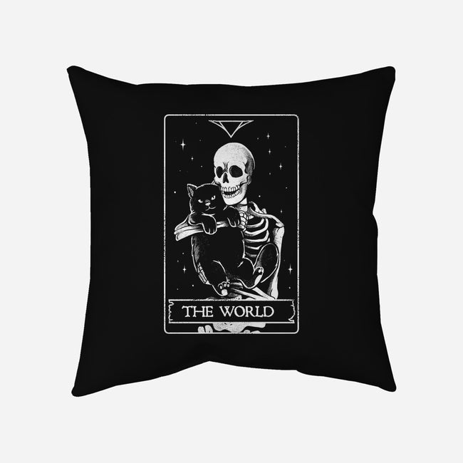 The World-none removable cover w insert throw pillow-eduely