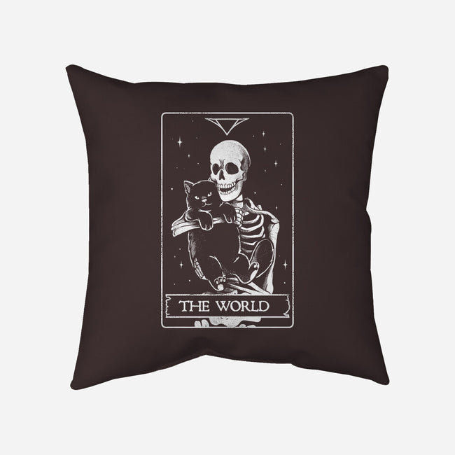 The World-none removable cover w insert throw pillow-eduely