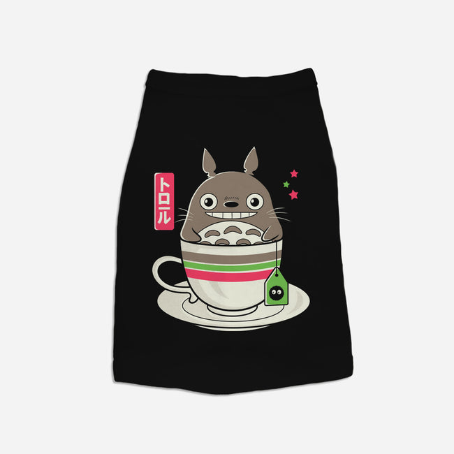 Totoro Coffee-dog basic pet tank-Douglasstencil