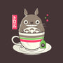 Totoro Coffee-none glossy sticker-Douglasstencil