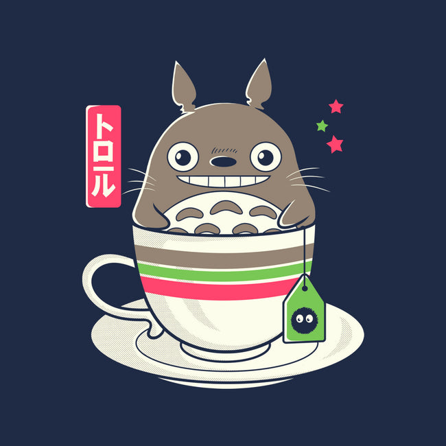 Totoro Coffee-none basic tote bag-Douglasstencil