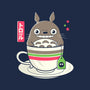 Totoro Coffee-none polyester shower curtain-Douglasstencil