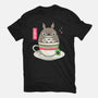 Totoro Coffee-womens basic tee-Douglasstencil