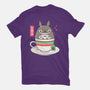 Totoro Coffee-womens basic tee-Douglasstencil
