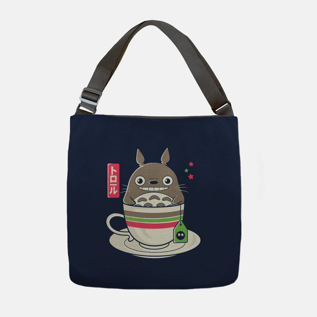Totoro Coffee-none adjustable tote bag-Douglasstencil