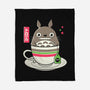 Totoro Coffee-none fleece blanket-Douglasstencil