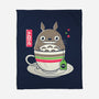 Totoro Coffee-none fleece blanket-Douglasstencil