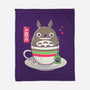 Totoro Coffee-none fleece blanket-Douglasstencil