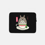 Totoro Coffee-none zippered laptop sleeve-Douglasstencil