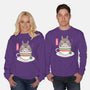 Totoro Coffee-unisex crew neck sweatshirt-Douglasstencil